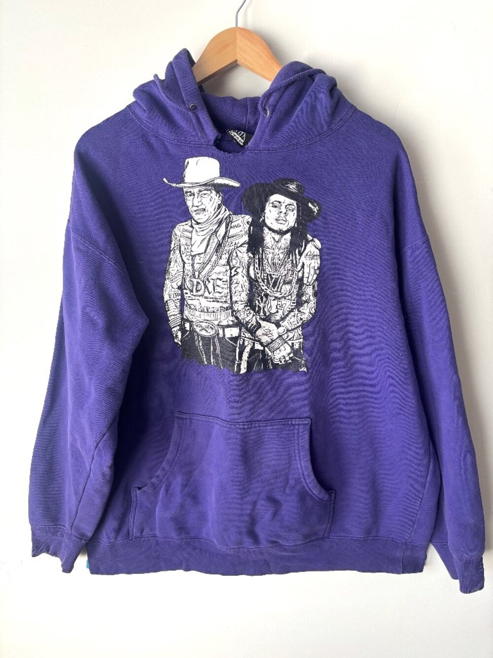 Upper Playground Hoodie XL Purple John Wayne Lil Wayne Skater Grunge Flawed  mel